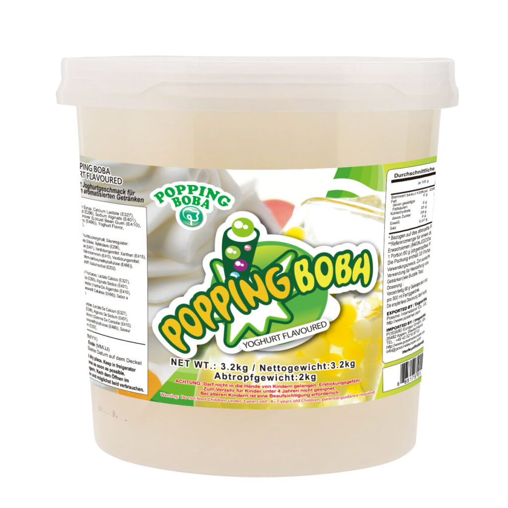 POPPING BOBA – YOGHURT | 3.2 KG