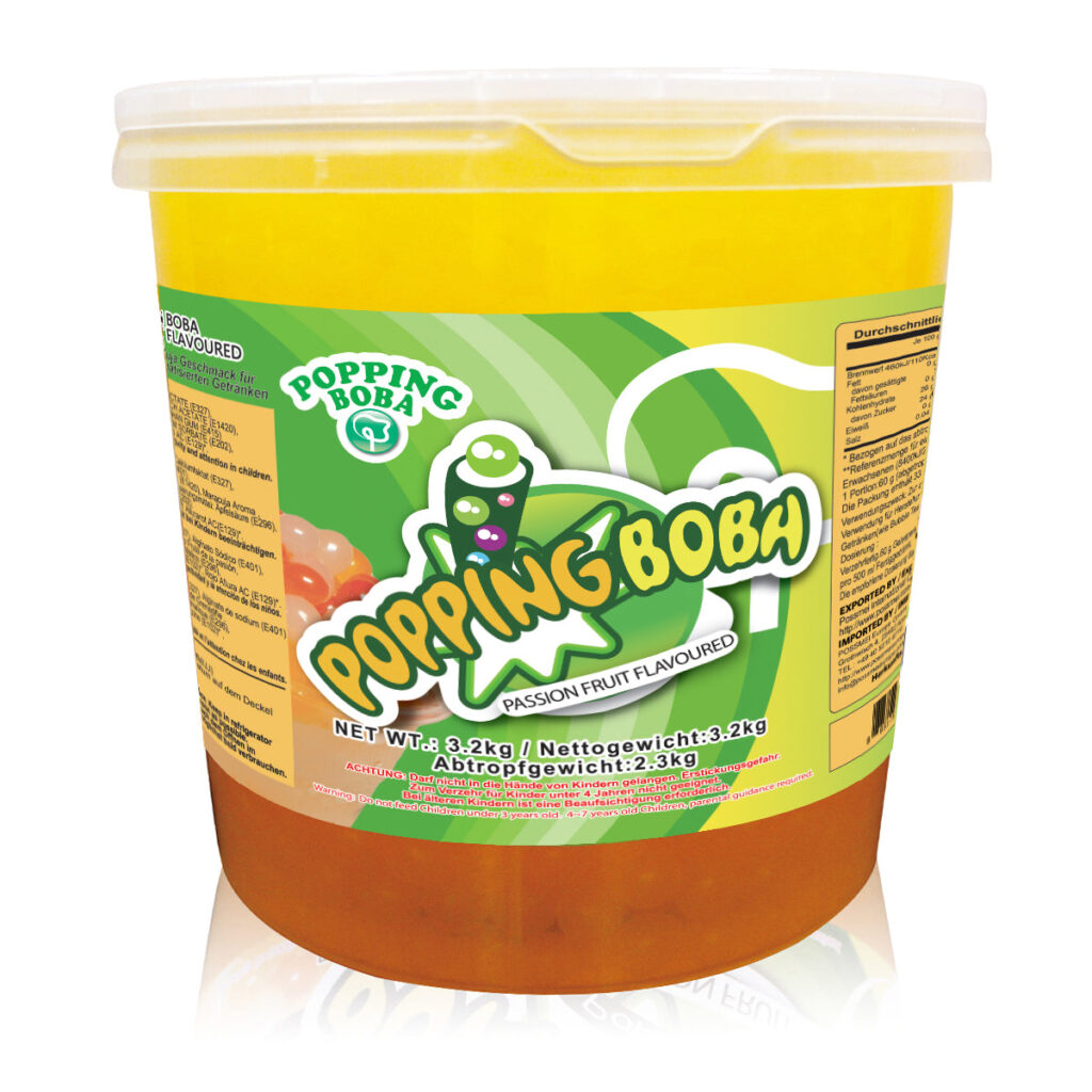 POPPING BOBA – PASSION FRUIT | 3.2 KG