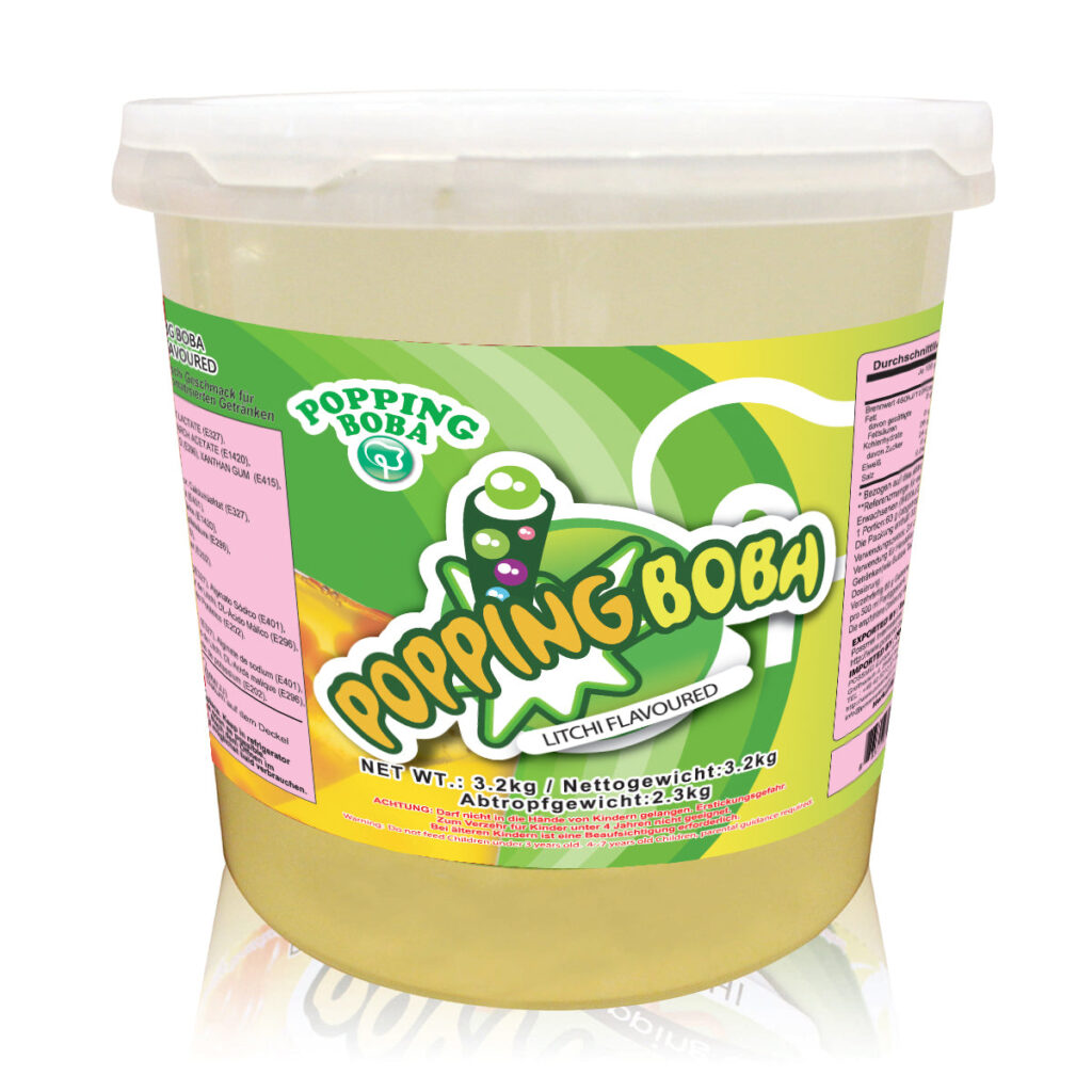 POPPING BOBA – LITCHI | 3.2 KG