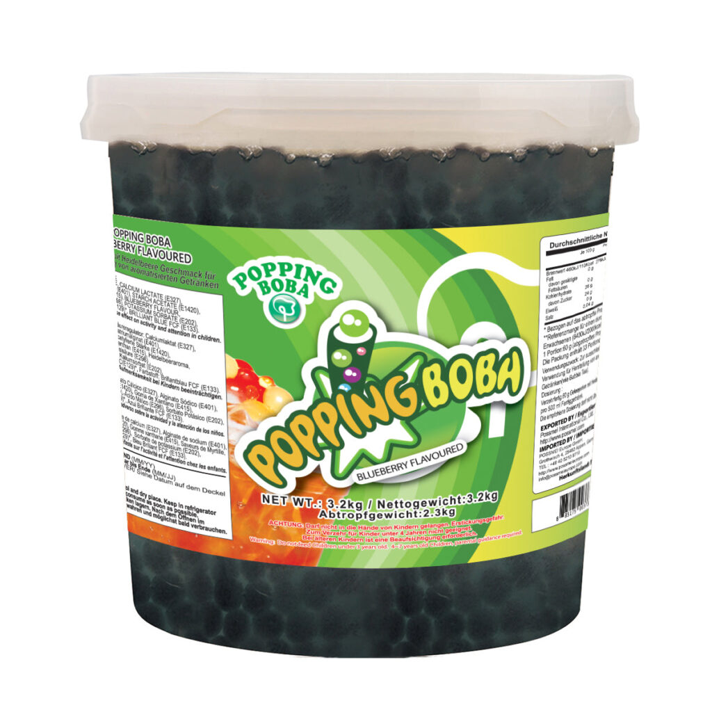 POPPING BOBA – BLUEBERRY | 3.2 KG