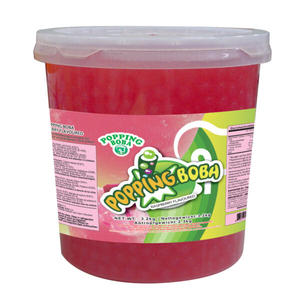 POPPING BOBA - RASPBERRY | 3.2 KG
