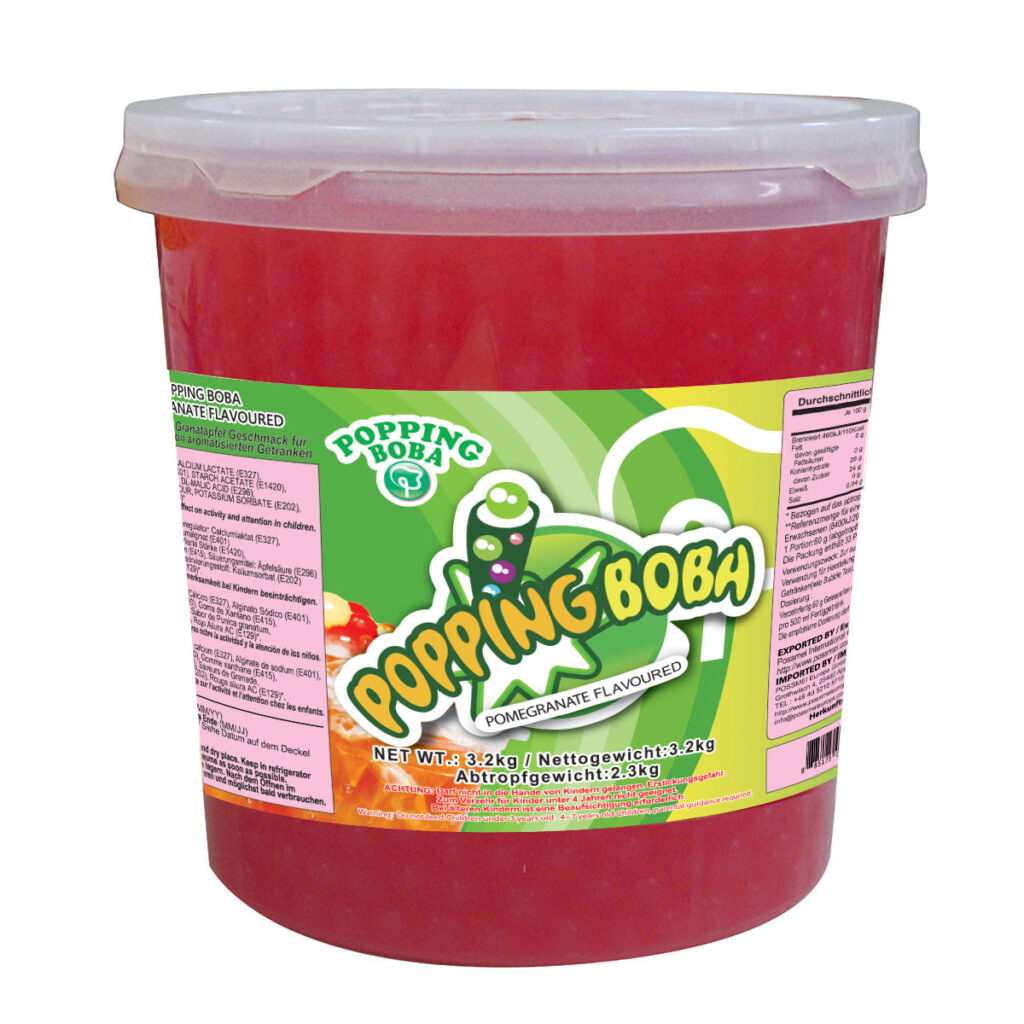 POPPING BOBA-POMEGRANATE | 3.2 KG