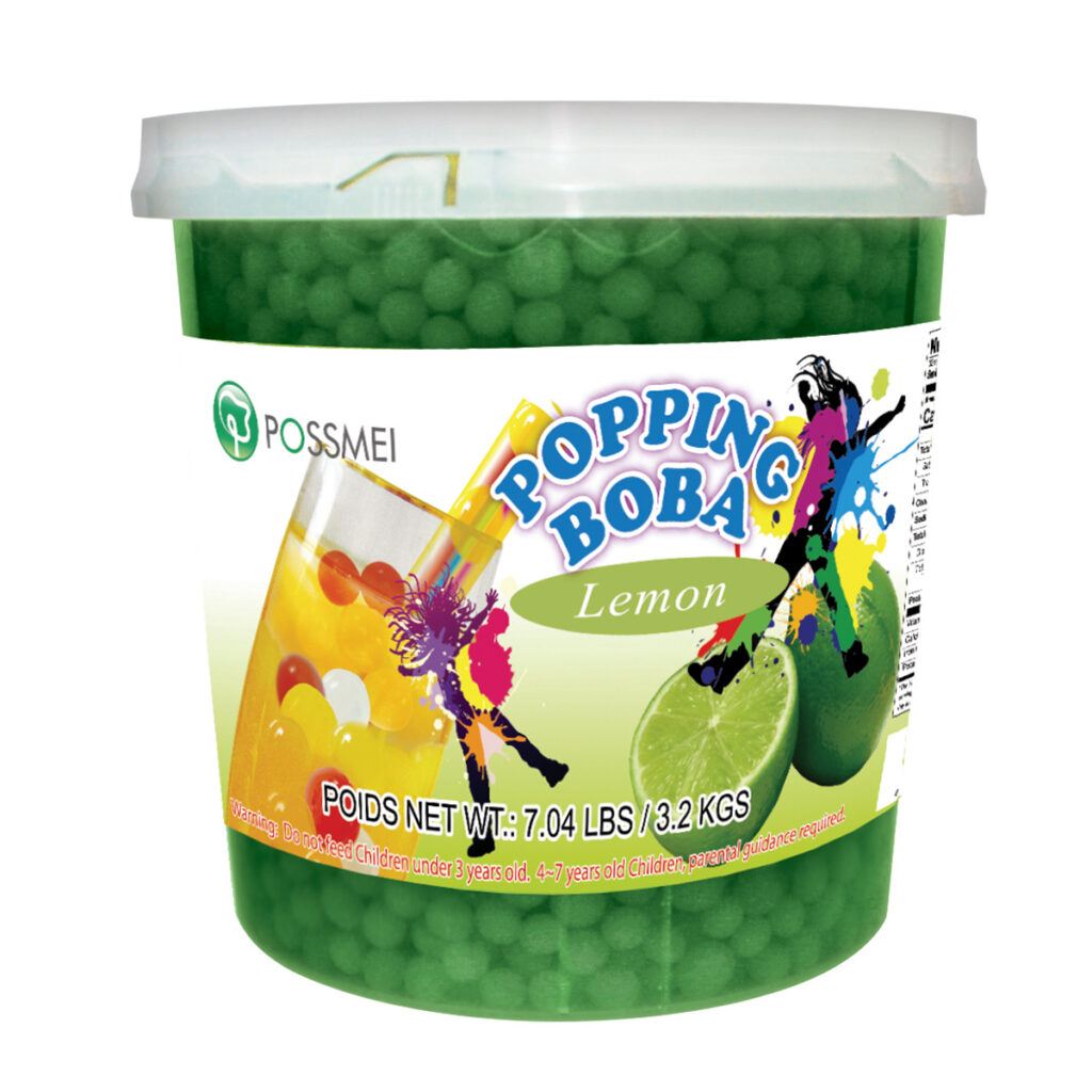 POPPING BOBA – LEMON | 3.2 KG
